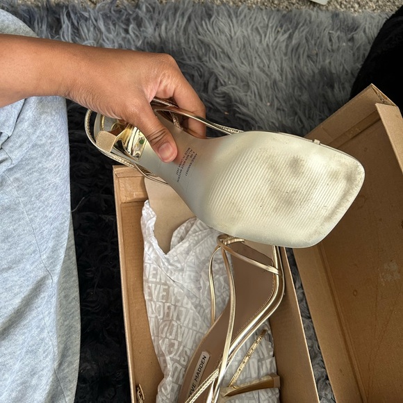 Steve Madden Annie Heels - Champagne - Picture 3 of 3